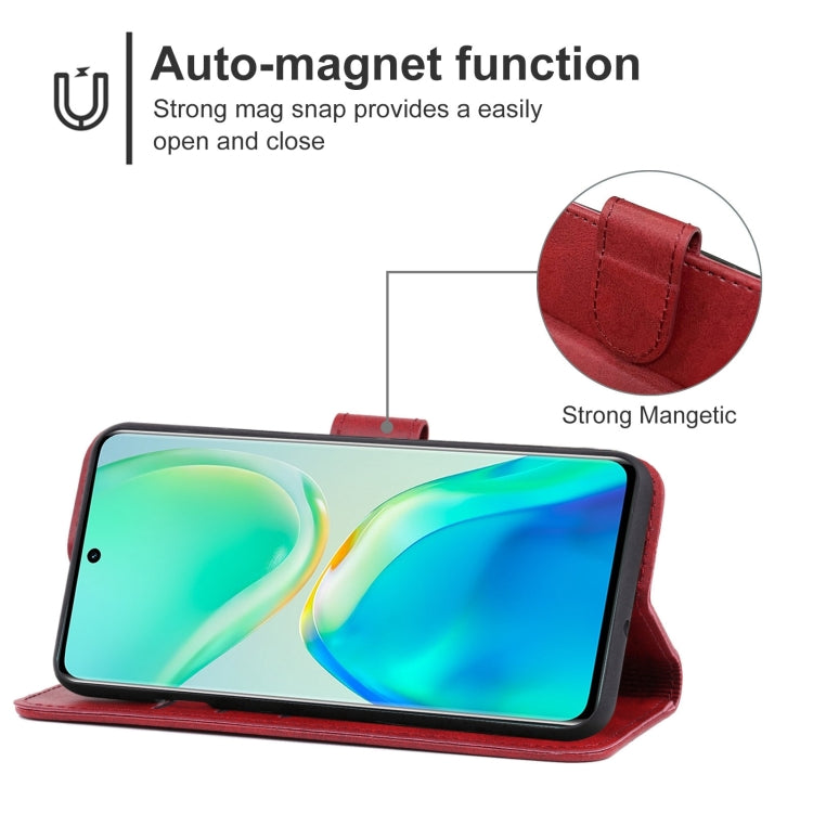 For vivo S15 Pro Leather Phone Case