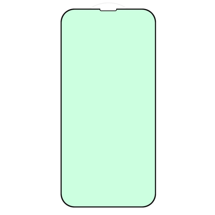For iPhone 13 / 13 Pro 25pcs Green Light Eye Protection Tempered Glass Film