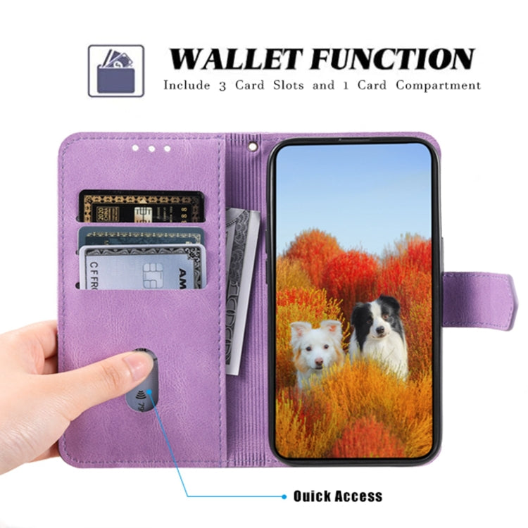 For OnePlus Nord CE 2 5G Splicing Leather Phone Case