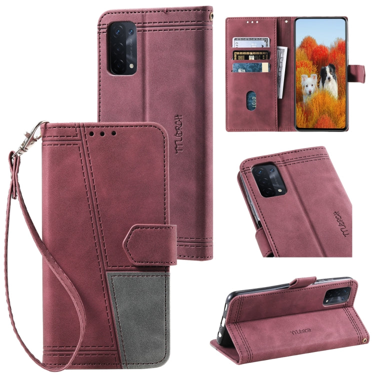 For Motorola Moto G50 Splicing Leather Phone Case