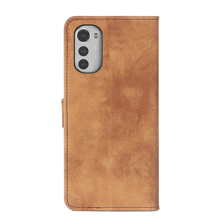 For Motorola Moto E32 4G Antelope Texture Leather Phone Case