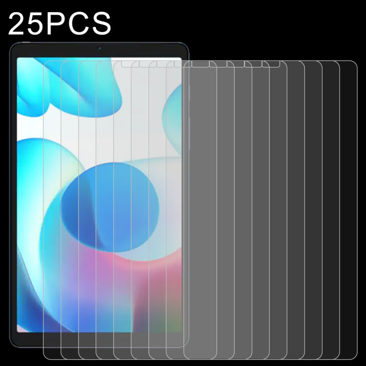 25 PCS 9H 2.5D Explosion-proof Tempered Tablet Glass Film For Realme Pad Mini