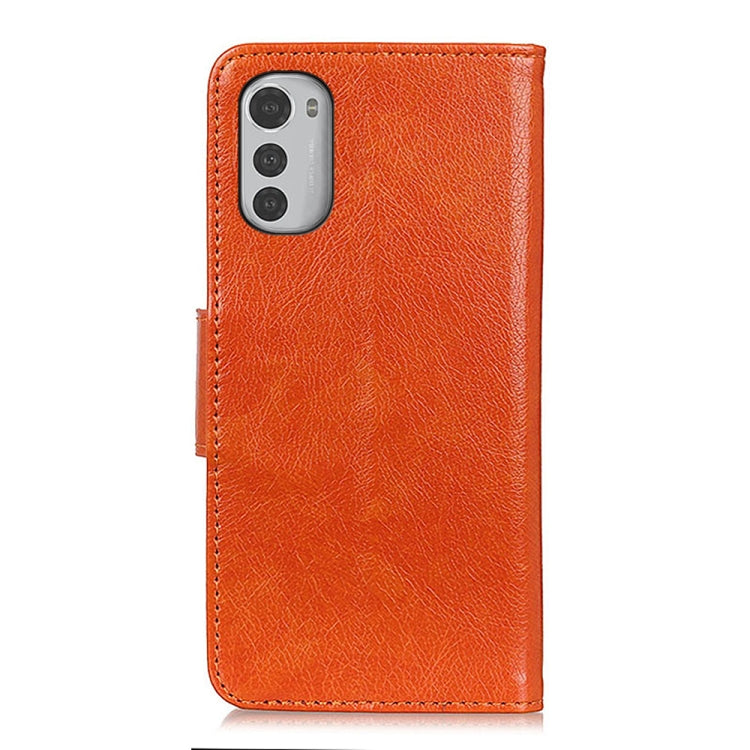 For Motorola Moto E32 4G Nappa Texture Leather Phone Case