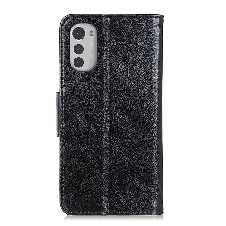 For Motorola Moto E32 4G Nappa Texture Leather Phone Case
