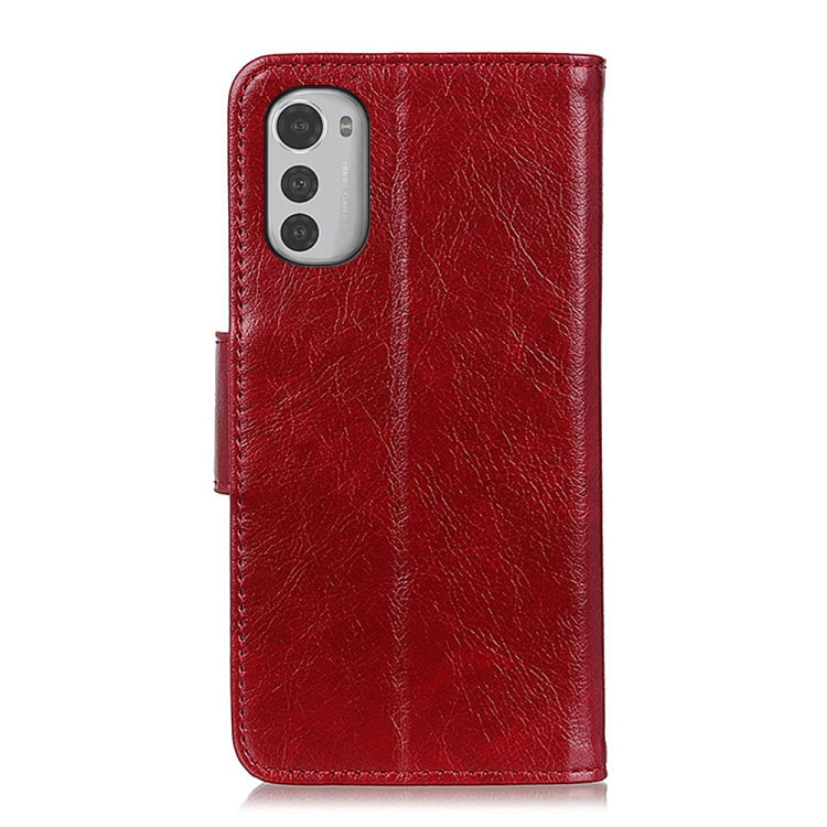 For Motorola Moto E32 4G Nappa Texture Leather Phone Case