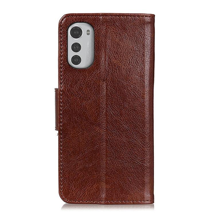 For Motorola Moto E32 4G Nappa Texture Leather Phone Case