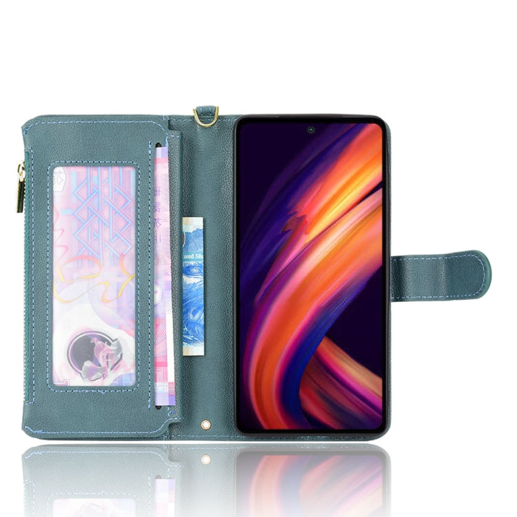 For Motorola Edge 30/Edge 30 Pro/Edge+ 2022 Litchi Texture Zipper Leather Phone Case