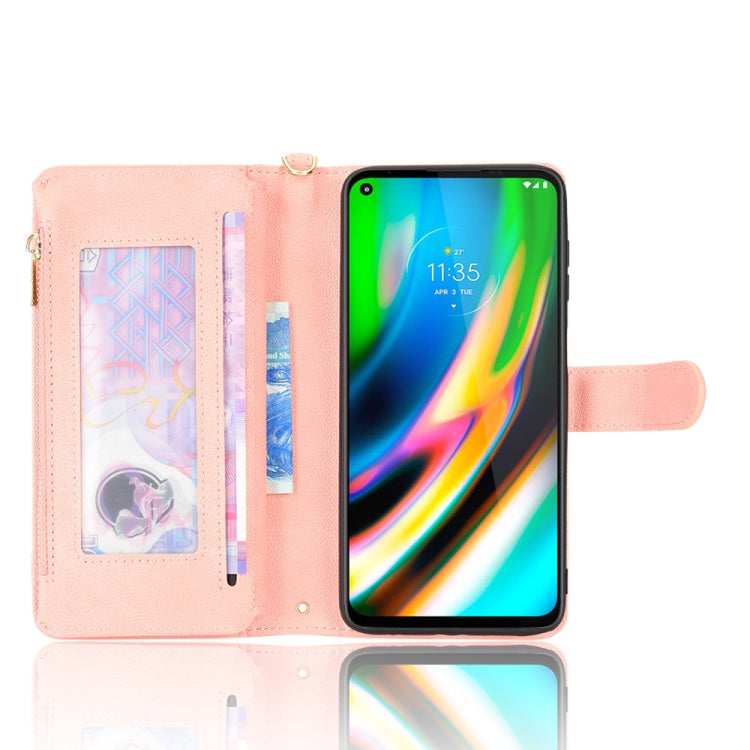 For Motorola Moto G Stylus 5G 2021 Litchi Texture Zipper Leather Phone Case
