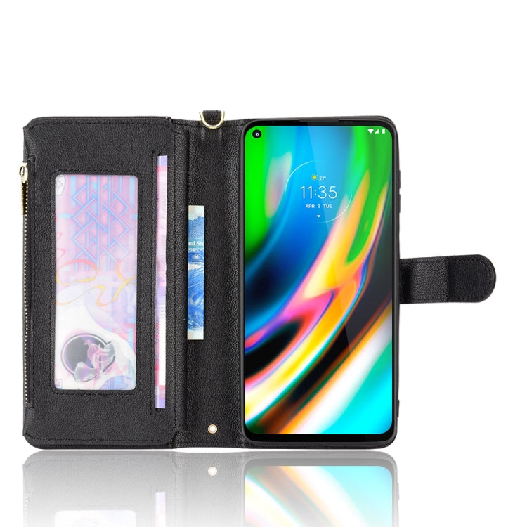 For Motorola Moto G Stylus 5G 2021 Litchi Texture Zipper Leather Phone Case