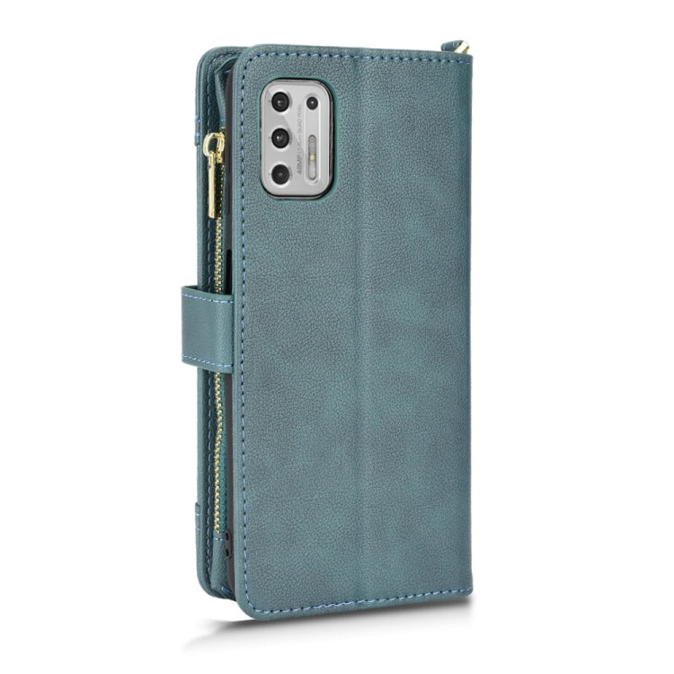 For Motorola Moto G Stylus 5G 2021 Litchi Texture Zipper Leather Phone Case