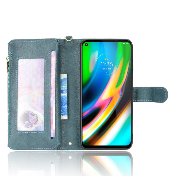 For Motorola Moto G Stylus 5G 2021 Litchi Texture Zipper Leather Phone Case
