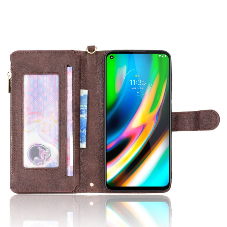 For Motorola Moto G Stylus 5G 2021 Litchi Texture Zipper Leather Phone Case