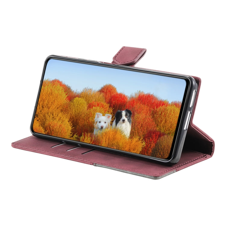 For Xiaomi Redmi 9C/Redmi 10A Splicing Leather Phone Case