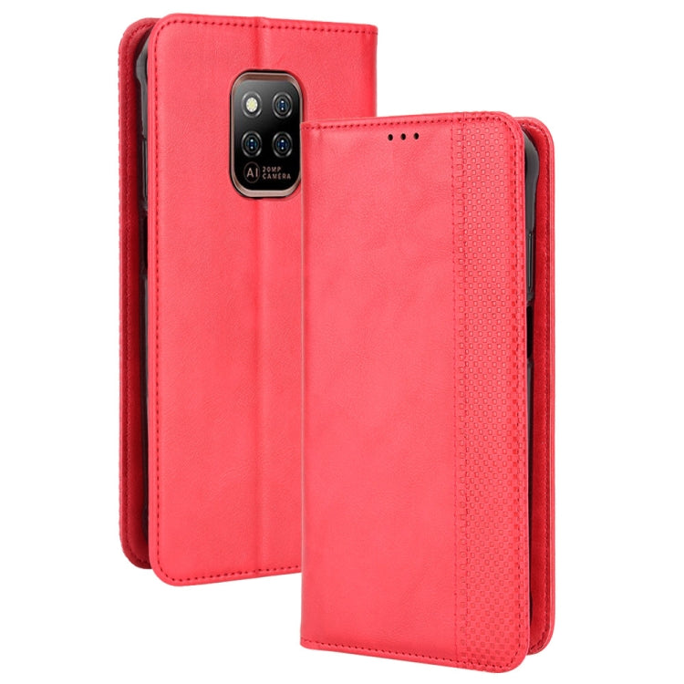 For Ulefone Power Armor 14 / 14 Pro Magnetic Buckle Retro Texture Leather Phone Case
