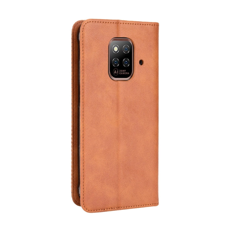 For Ulefone Power Armor 14 / 14 Pro Magnetic Buckle Retro Texture Leather Phone Case