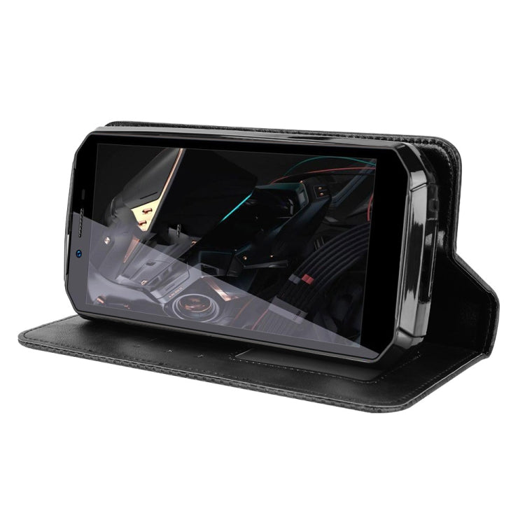 For Oukitel WP18 Magnetic Buckle Retro Texture Leather Phone Case