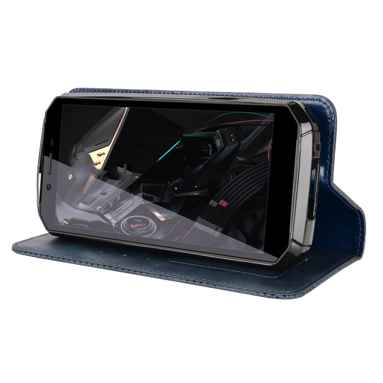 For Oukitel WP18 Magnetic Buckle Retro Texture Leather Phone Case