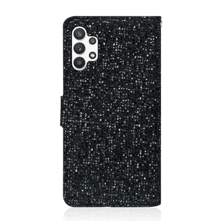 For Samsung Galaxy A13 4G Glitter Powder Filp Leather Phone Case
