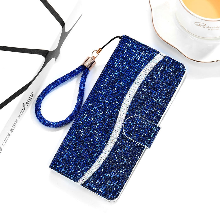 For Samsung Galaxy A13 4G Glitter Powder Filp Leather Phone Case