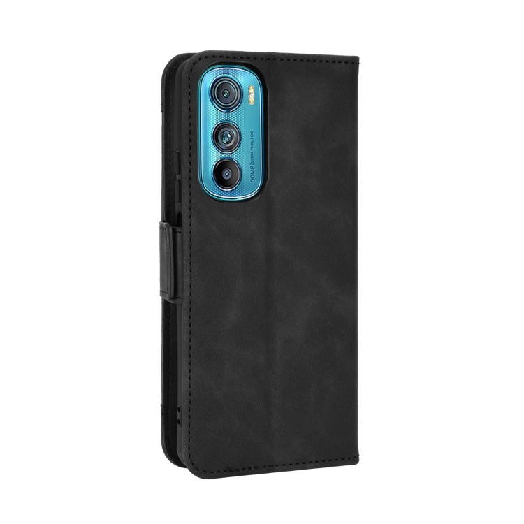 For Motorola Edge 30 Skin Feel Calf Texture Card Slots Leather Phone Case