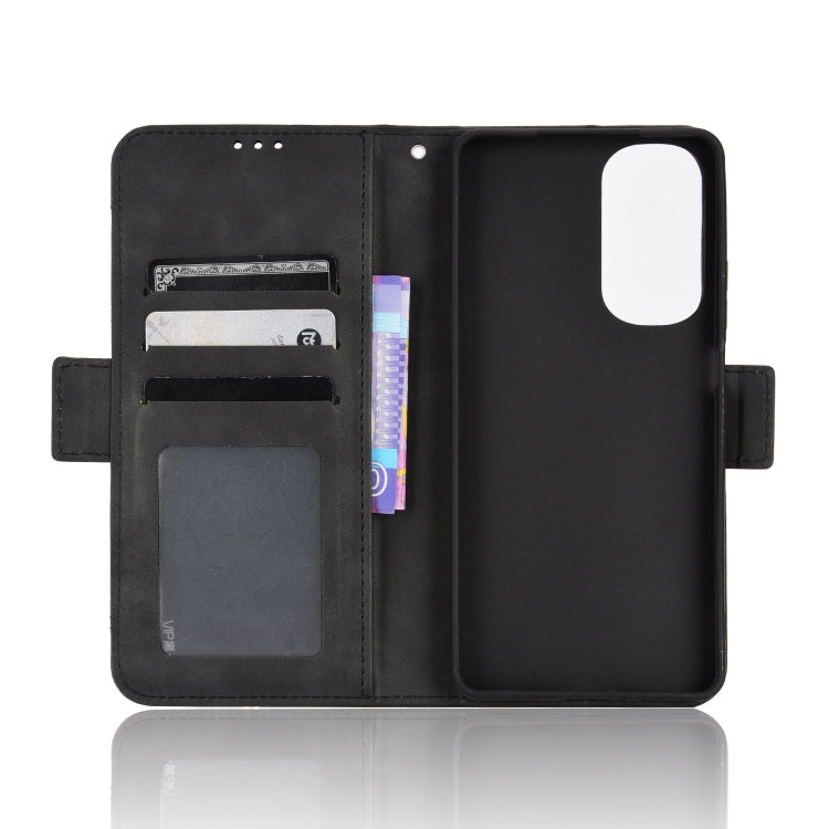 For Motorola Edge 30 Skin Feel Calf Texture Card Slots Leather Phone Case