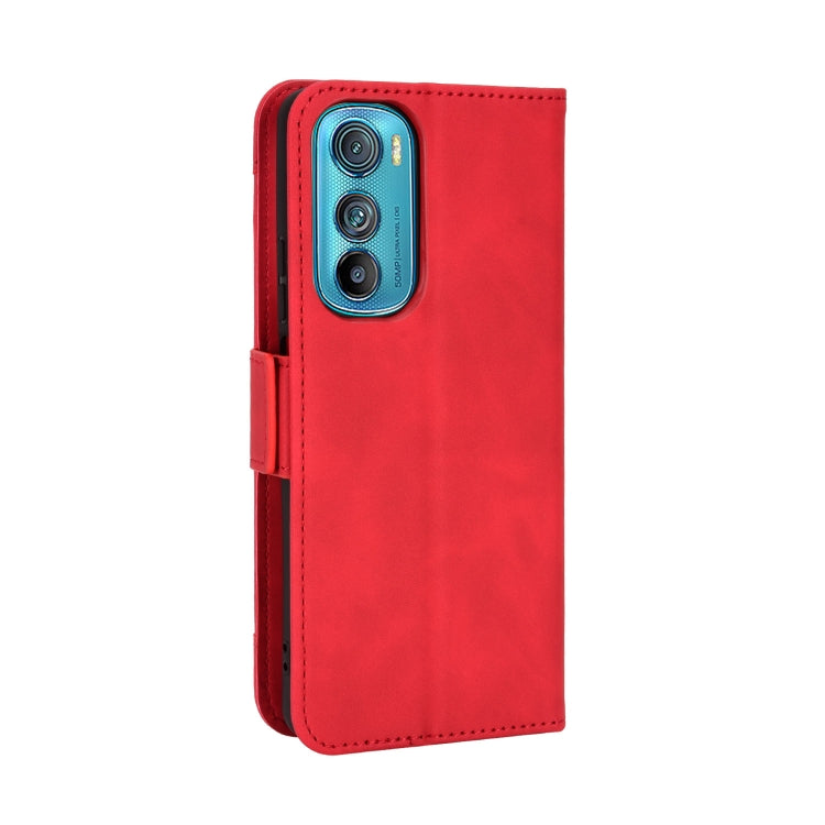 For Motorola Edge 30 Skin Feel Calf Texture Card Slots Leather Phone Case