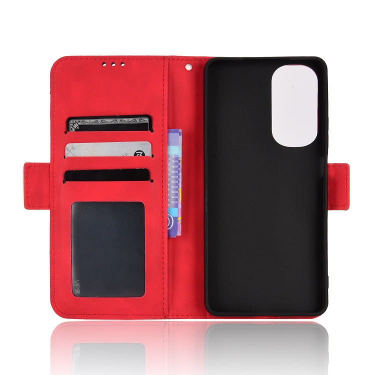 For Motorola Edge 30 Skin Feel Calf Texture Card Slots Leather Phone Case