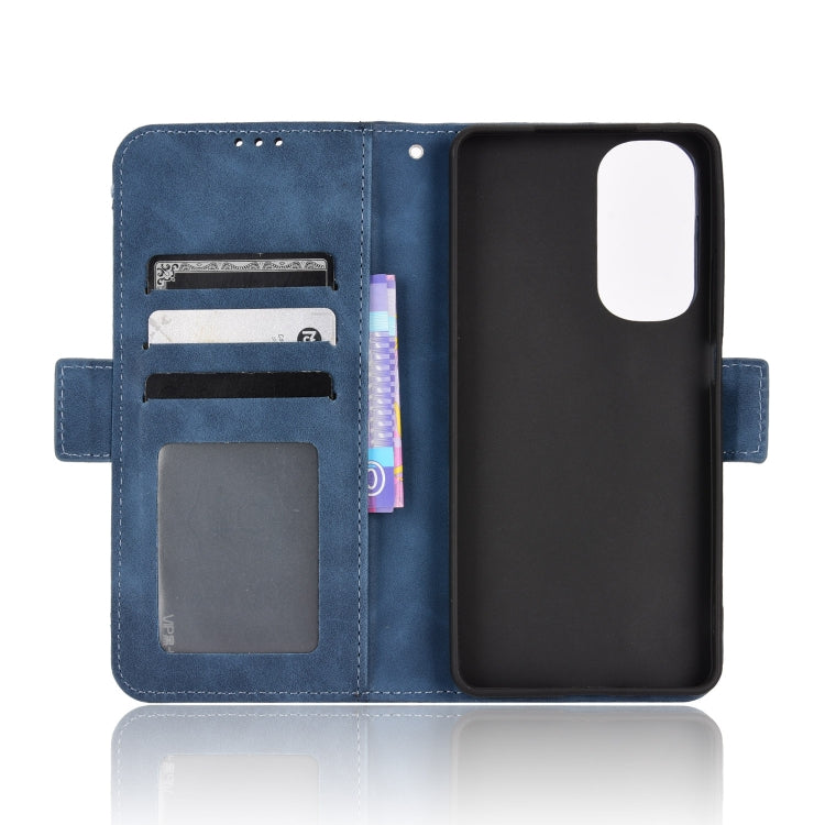 For Motorola Edge 30 Skin Feel Calf Texture Card Slots Leather Phone Case