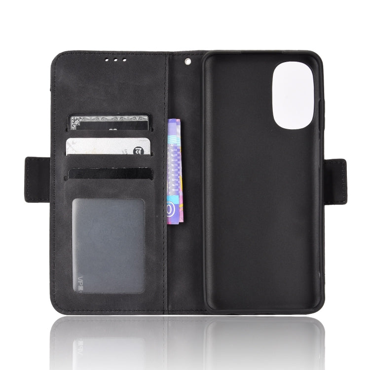 For Motorola Moto G 5G 2022 Skin Feel Calf Texture Card Slots Leather Phone Case