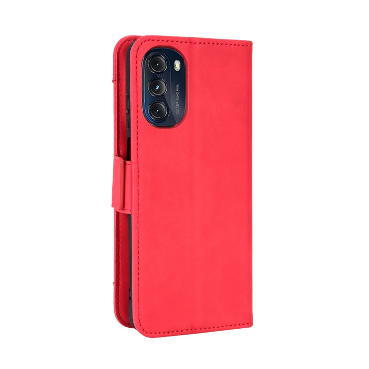 For Motorola Moto G 5G 2022 Skin Feel Calf Texture Card Slots Leather Phone Case