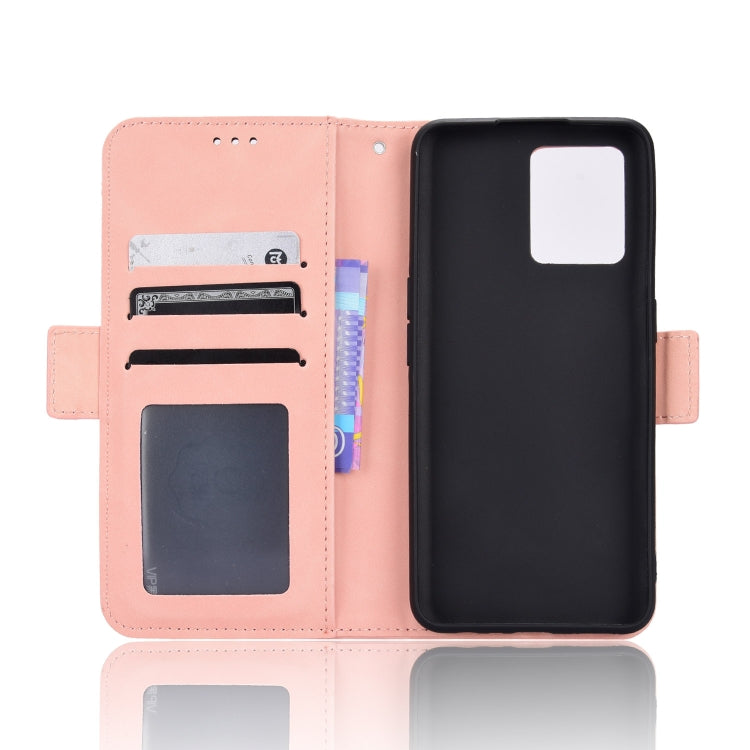 For OPPO Realme 9 5G Global / 9 Pro Skin Feel Calf Texture Card Slots Leather Phone Case