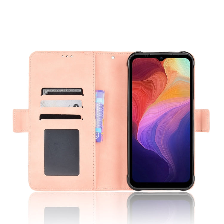 For Ulefone Power Armor 14 / 14 Pro Skin Feel Calf Texture Card Slots Leather Phone Case