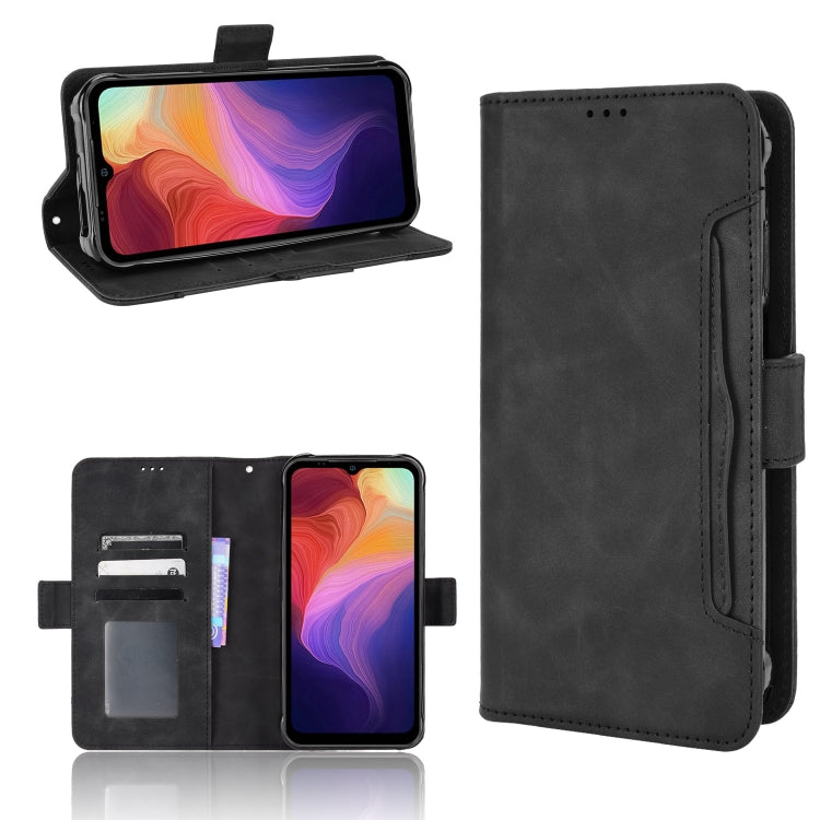 For Ulefone Power Armor 14 / 14 Pro Skin Feel Calf Texture Card Slots Leather Phone Case