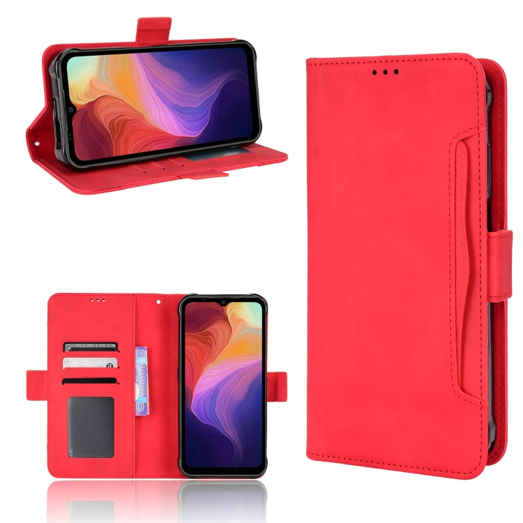 For Ulefone Power Armor 14 / 14 Pro Skin Feel Calf Texture Card Slots Leather Phone Case