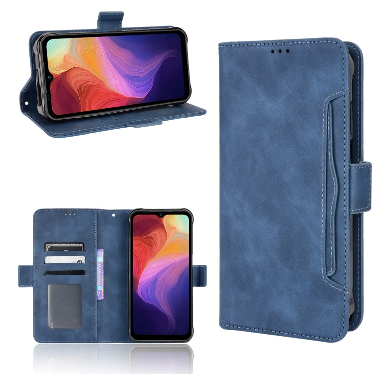 For Ulefone Power Armor 14 / 14 Pro Skin Feel Calf Texture Card Slots Leather Phone Case