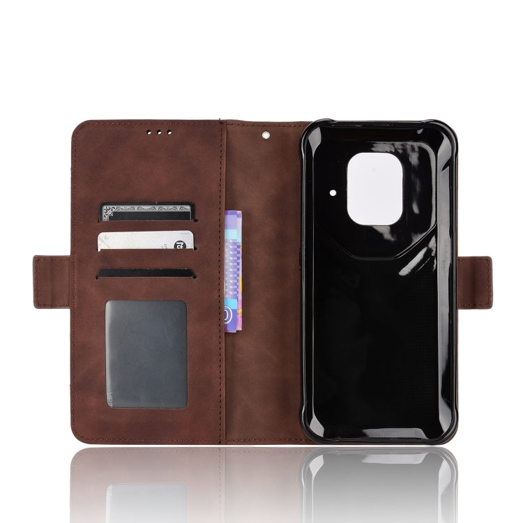 For Ulefone Power Armor 14 / 14 Pro Skin Feel Calf Texture Card Slots Leather Phone Case
