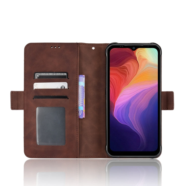 For Ulefone Power Armor 14 / 14 Pro Skin Feel Calf Texture Card Slots Leather Phone Case