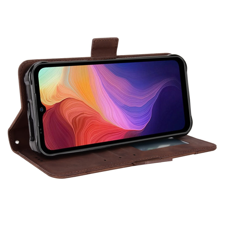 For Ulefone Power Armor 14 / 14 Pro Skin Feel Calf Texture Card Slots Leather Phone Case