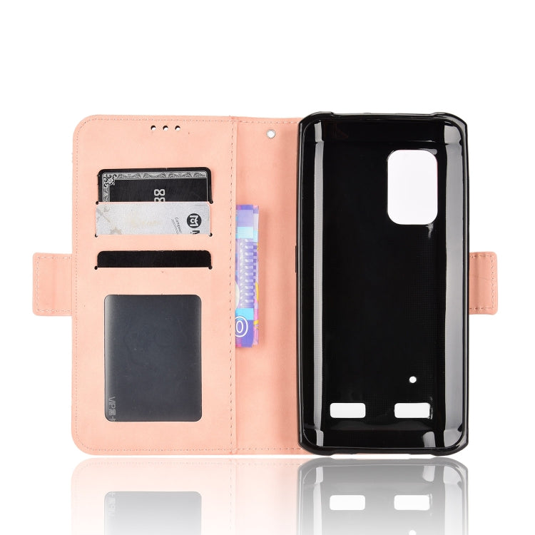 For Ulefone Armor X10 / X10 Pro Skin Feel Calf Texture Card Slots Leather Phone Case