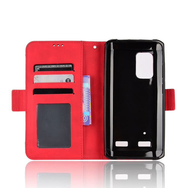 For Ulefone Armor X10 / X10 Pro Skin Feel Calf Texture Card Slots Leather Phone Case