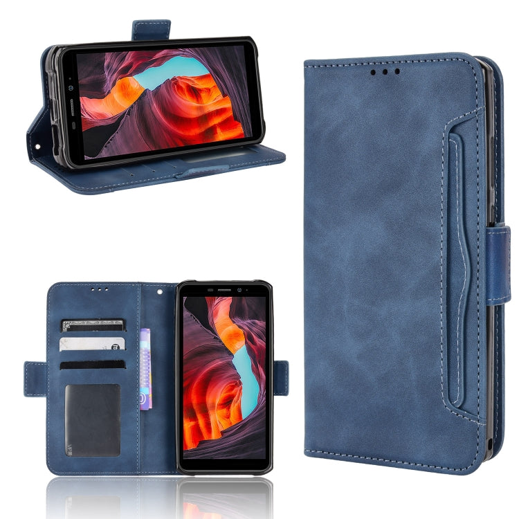 For Ulefone Armor X10 / X10 Pro Skin Feel Calf Texture Card Slots Leather Phone Case