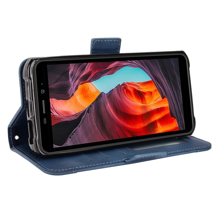 For Ulefone Armor X10 / X10 Pro Skin Feel Calf Texture Card Slots Leather Phone Case