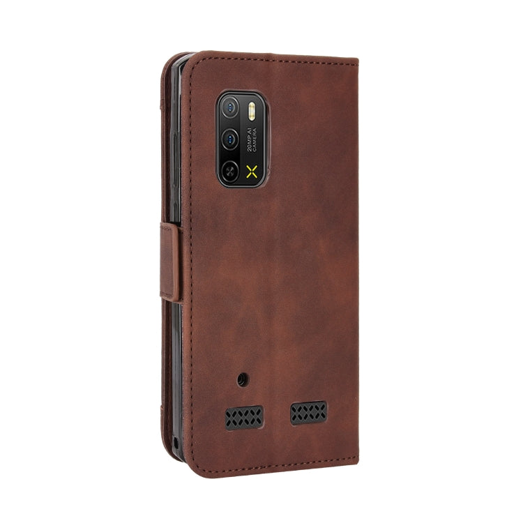For Ulefone Armor X10 / X10 Pro Skin Feel Calf Texture Card Slots Leather Phone Case
