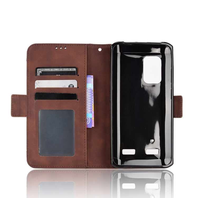 For Ulefone Armor X10 / X10 Pro Skin Feel Calf Texture Card Slots Leather Phone Case
