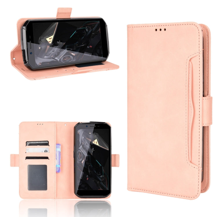 For Oukitel WP18 Skin Feel Calf Texture Card Slots Leather Phone Case