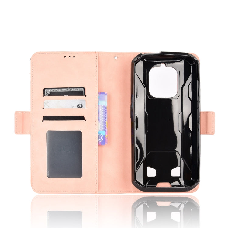 For Oukitel WP18 Skin Feel Calf Texture Card Slots Leather Phone Case