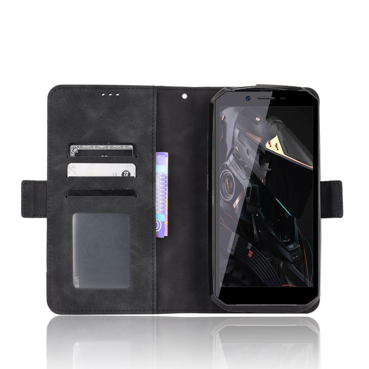 For Oukitel WP18 Skin Feel Calf Texture Card Slots Leather Phone Case