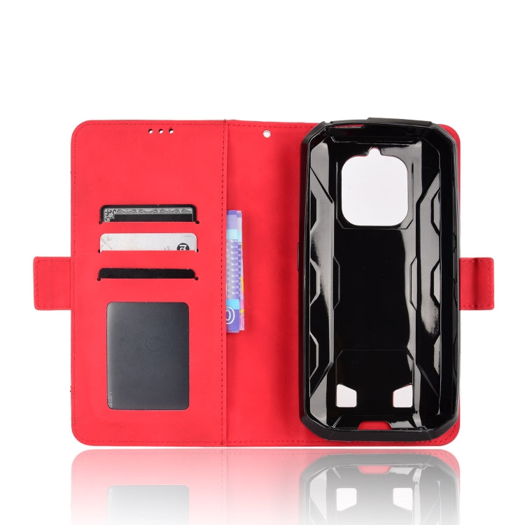For Oukitel WP18 Skin Feel Calf Texture Card Slots Leather Phone Case