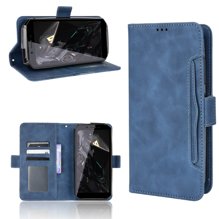 For Oukitel WP18 Skin Feel Calf Texture Card Slots Leather Phone Case