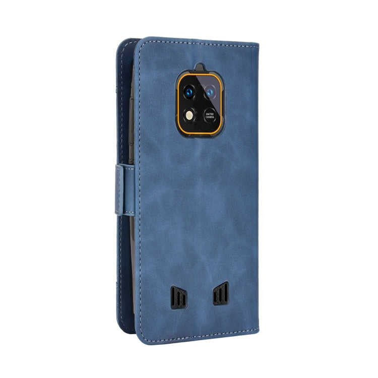 For Oukitel WP18 Skin Feel Calf Texture Card Slots Leather Phone Case
